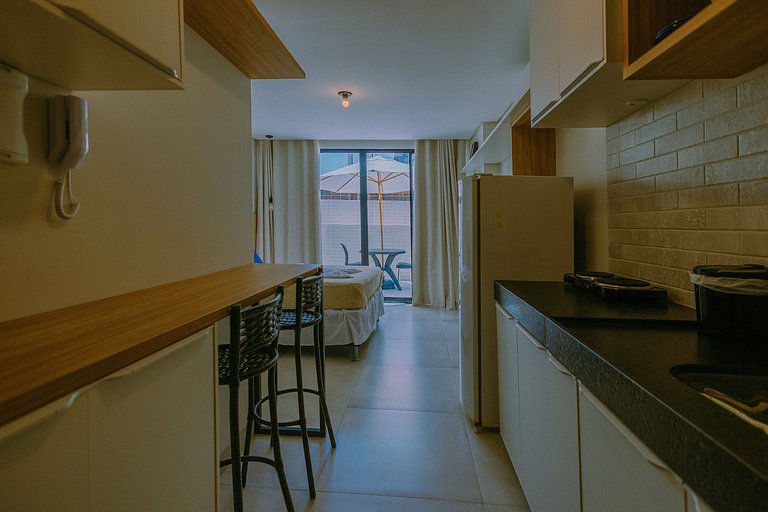 Flat perto da praia de Intermares