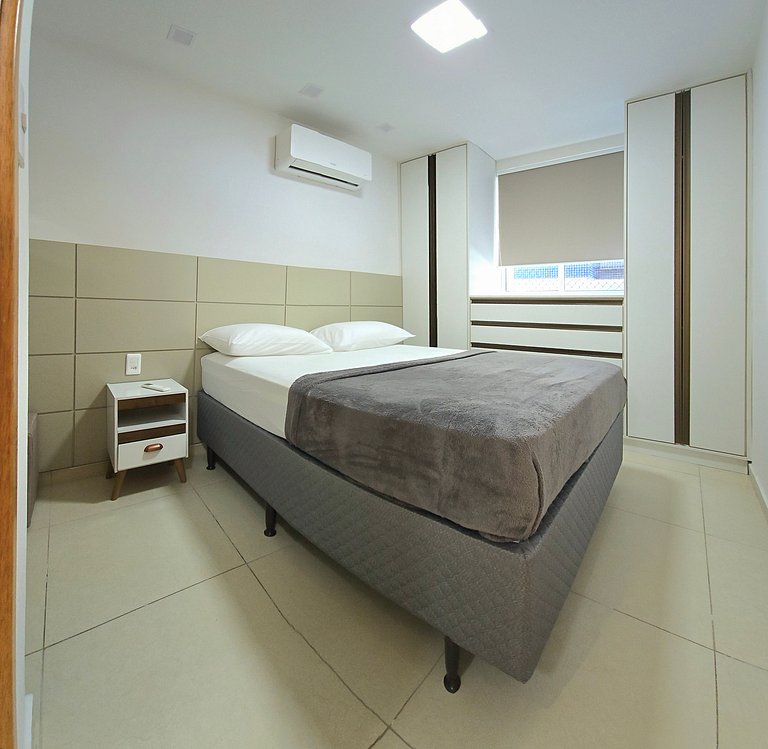 2 quartos c/ Piscina Perto de Tudo
