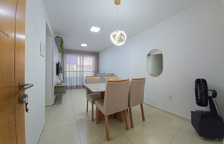 2 quartos c/ Piscina Perto de Tudo