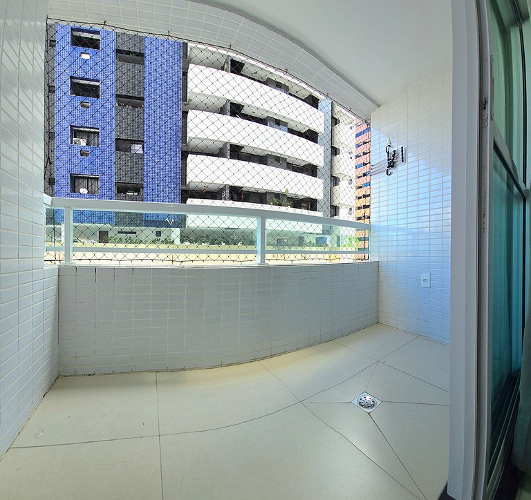 2 quartos c/ Piscina Perto de Tudo