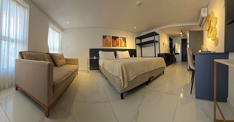 Rooftop com piscina | Academia | Perto do Mar