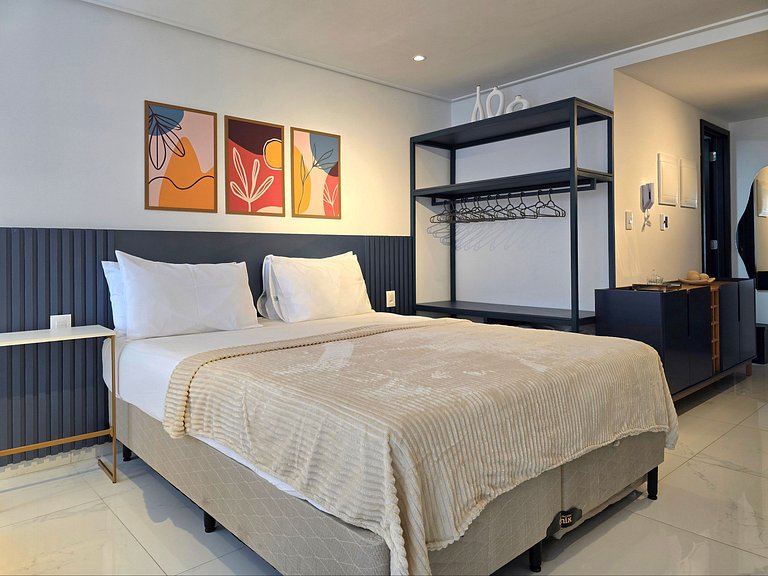 Rooftop com piscina | Academia | Perto do Mar