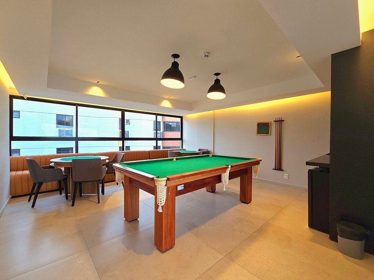Luxo para sua família - próx ao mar c Piscina