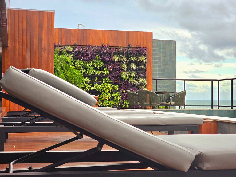 Luxo para sua família - próx ao mar c Piscina