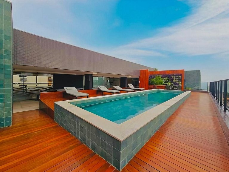 Luxo, Estilo, Arte e Conforto Perto do Mar