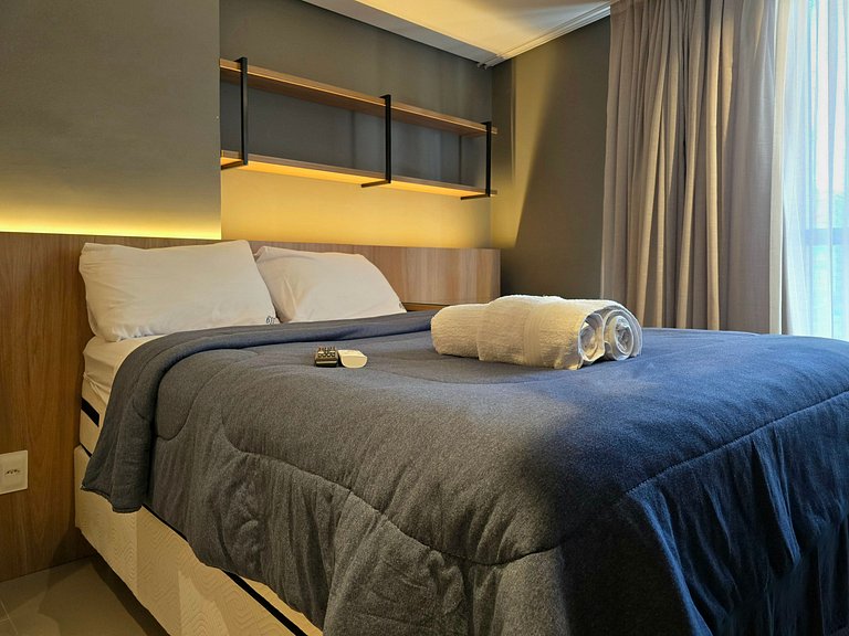 Estilo, conforto e mar a poucos passos | Piscina