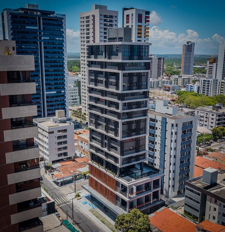 Studio moderno ao lado do Manaíra Shopping