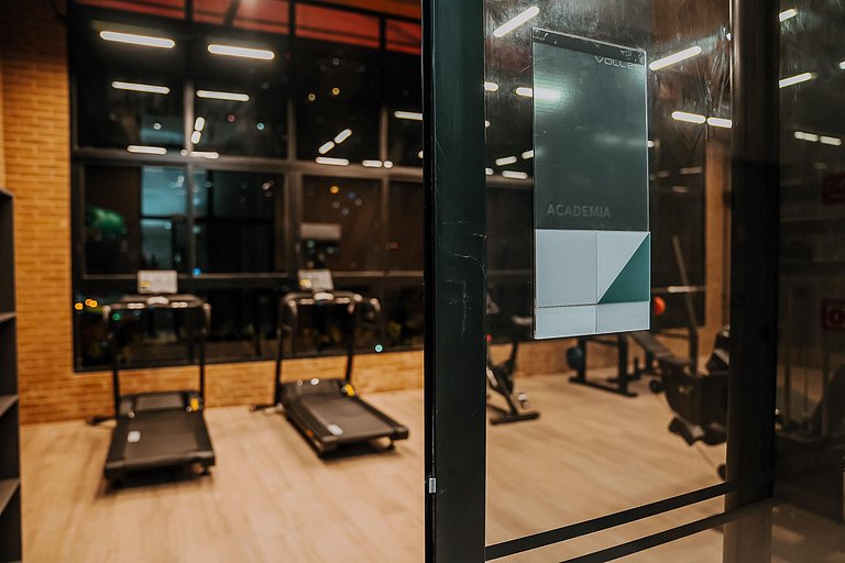 Studio moderno com conforto para até 4 pessoas