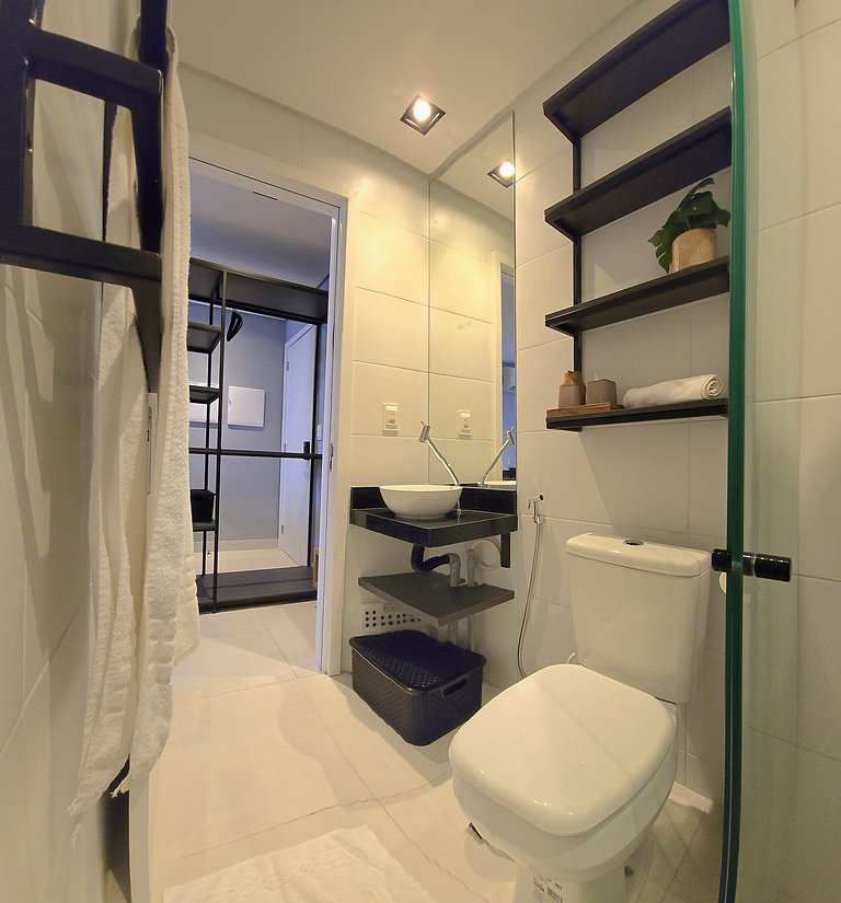 Beleza, conforto, piscina e academia