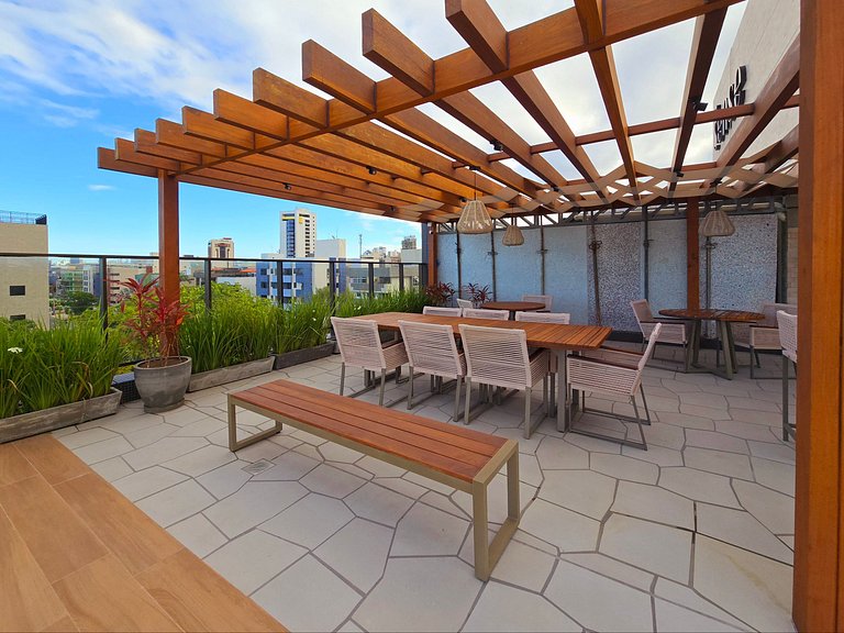 Jacuzzi Privativa à Beira-Mar p/ 4 pessoas