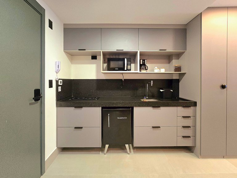 Jacuzzi privativa, design beira- mar do Bessa