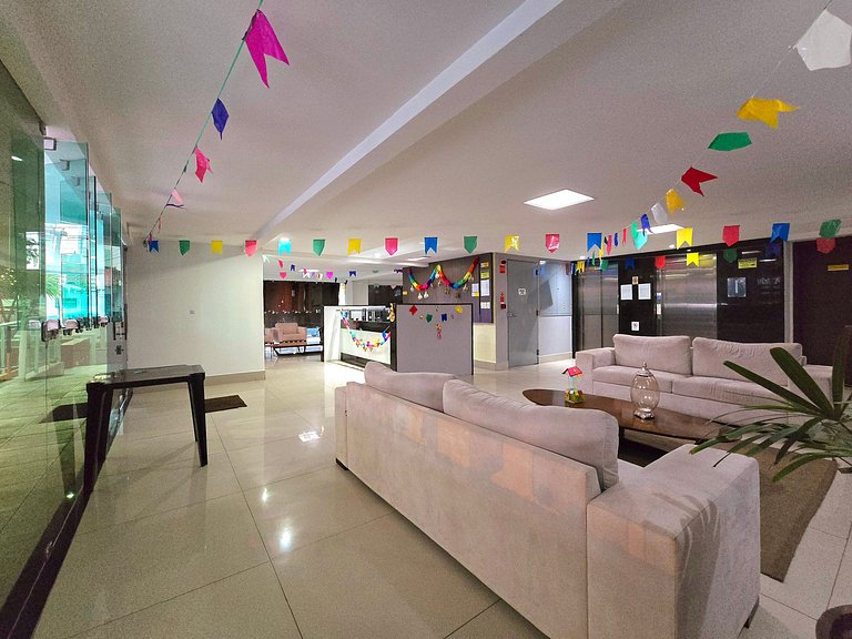 1 Quarto c/ Piscina, Perto do Mar e Shopping