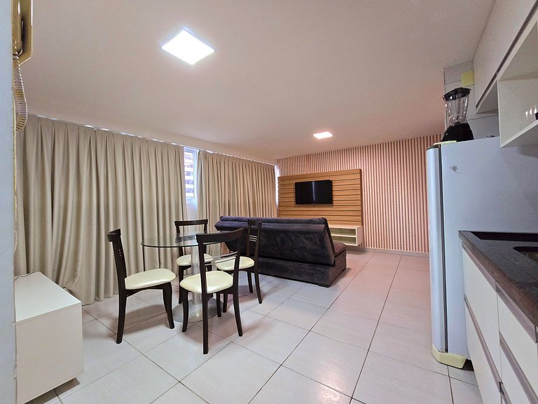 1 Quarto c/ Piscina, Perto do Mar e Shopping