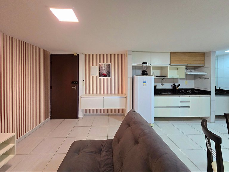 1 Quarto c/ Piscina, Perto do Mar e Shopping