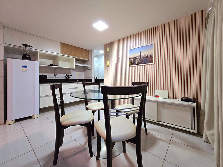 1 Quarto c/ Piscina, Perto do Mar e Shopping