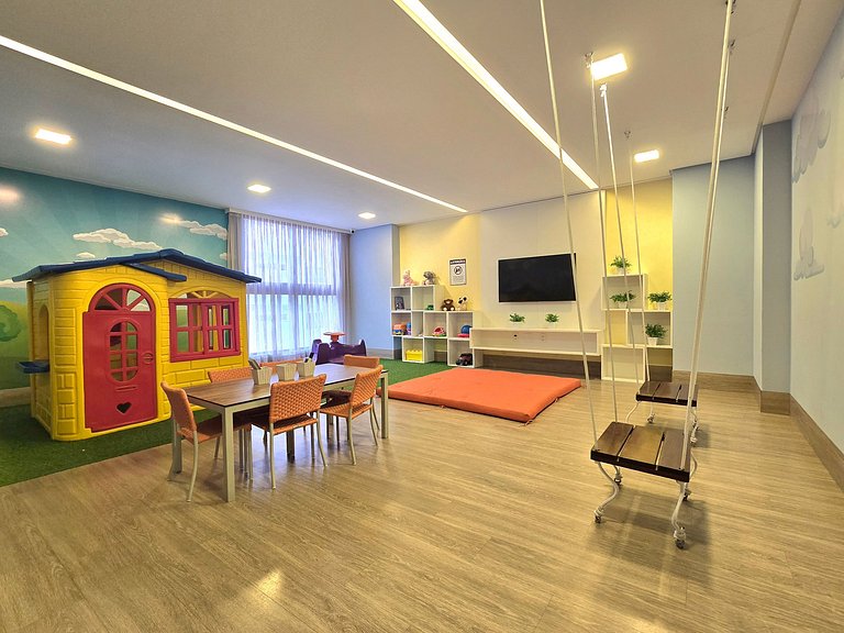 Studio com Piscina e Vista Incrível em Tambaú