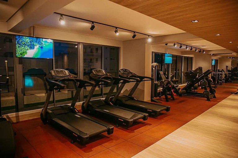 Studio com Piscina e Vista Incrível em Tambaú