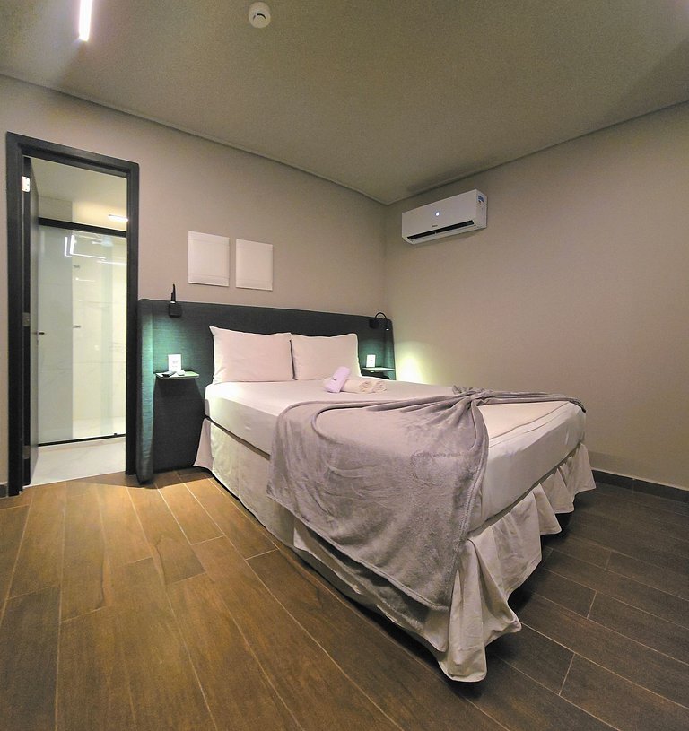 Studio com Piscina e Academia em Tambaú