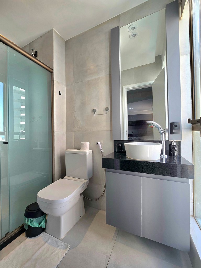 Studio Completo com Piscina em Tambaú