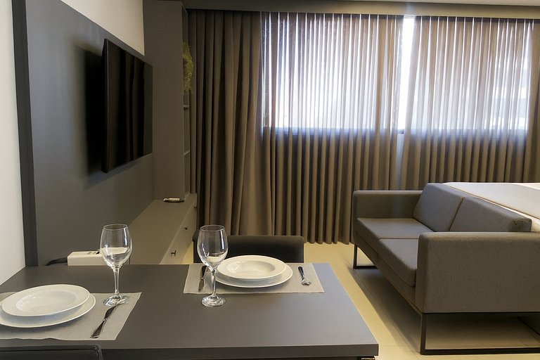 Studio amplo próximo ao Manaíra Shopping