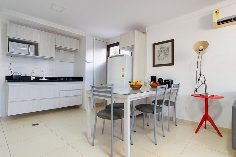 Apartamento perto do mar c/ piscina
