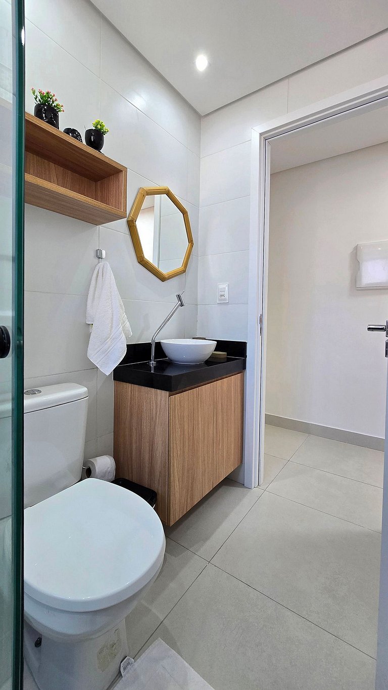 Studio moderno ao lado do Manaíra Shopping