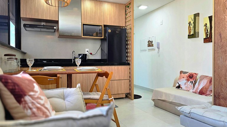 Studio moderno ao lado do Manaíra Shopping