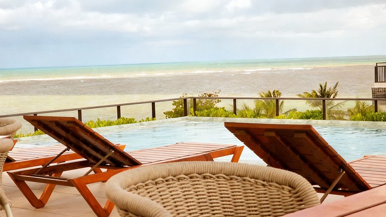 Beira-mar com conforto e charme no Jardim Oceania