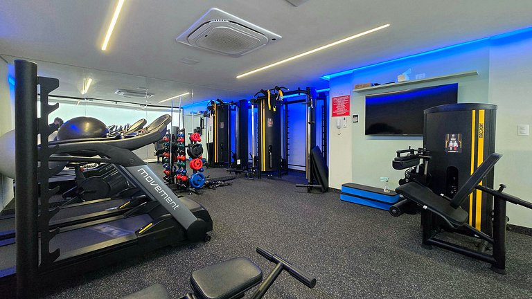 Beira-mar com conforto e charme no Jardim Oceania