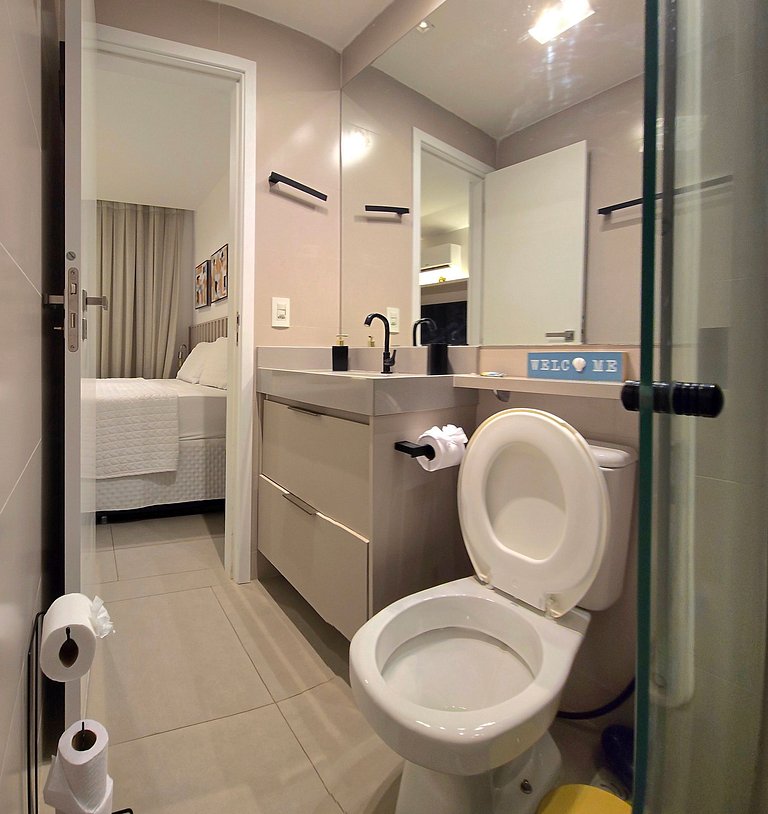 Beira-mar com conforto e charme no Jardim Oceania