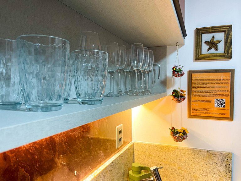 Beira-mar com boas energias | Piscina | Academia