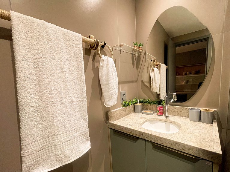 Beira-mar com varanda