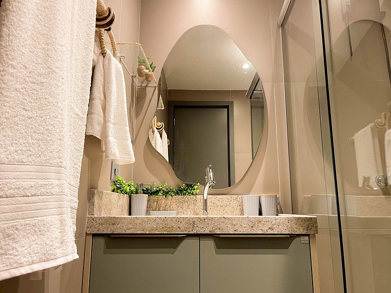 Beira-mar com varanda