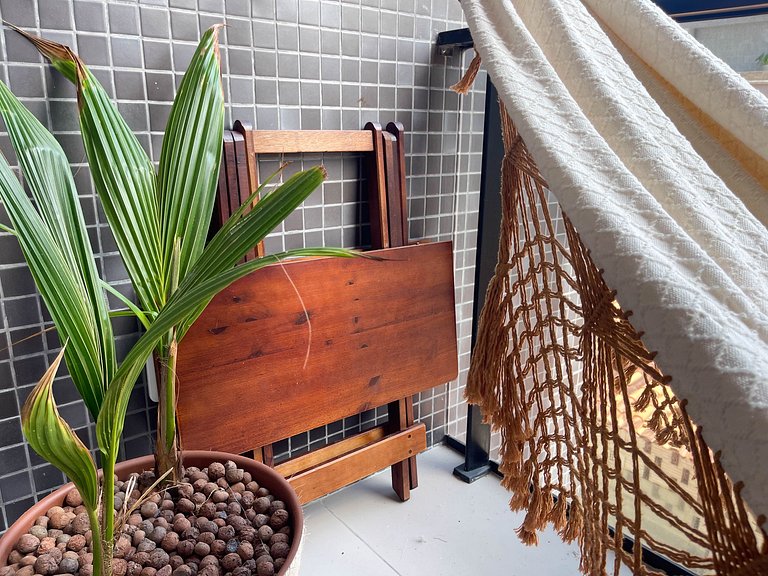 Beira-mar com varanda