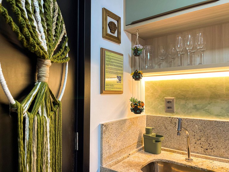 Beira-mar com varanda