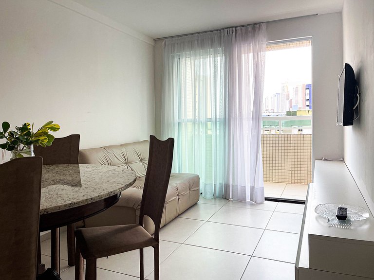 Conforto e localização perfeita em Tambaú