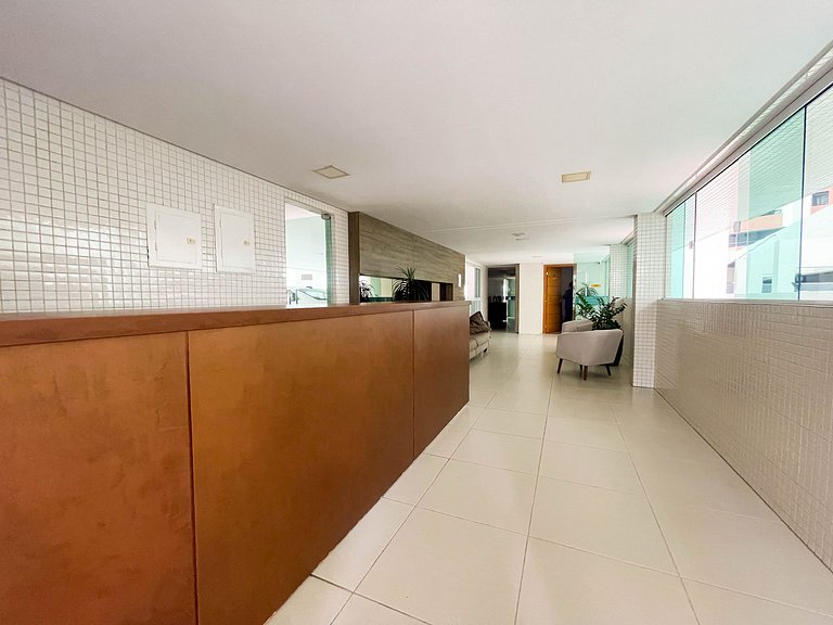 2 quartos com piscina no rooftop