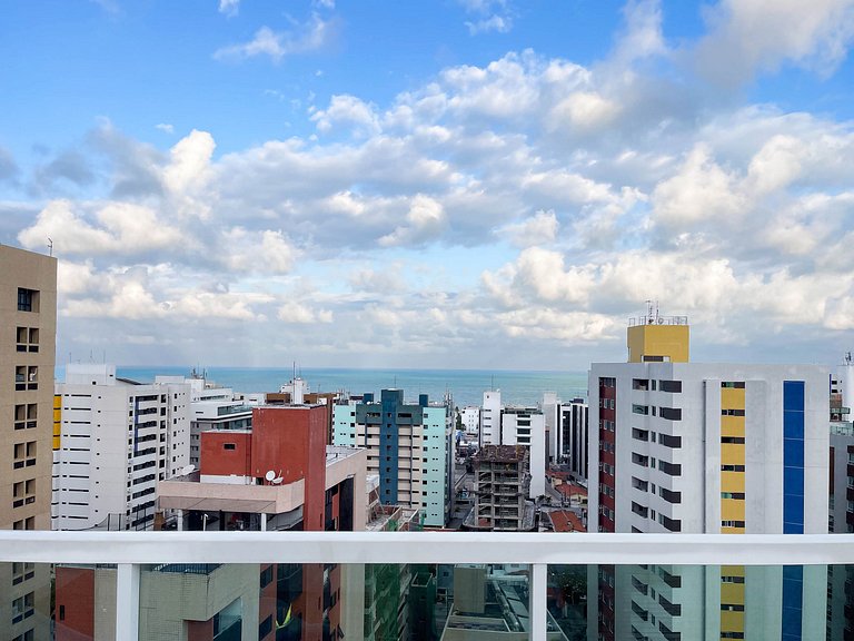 2 quartos com piscina no rooftop
