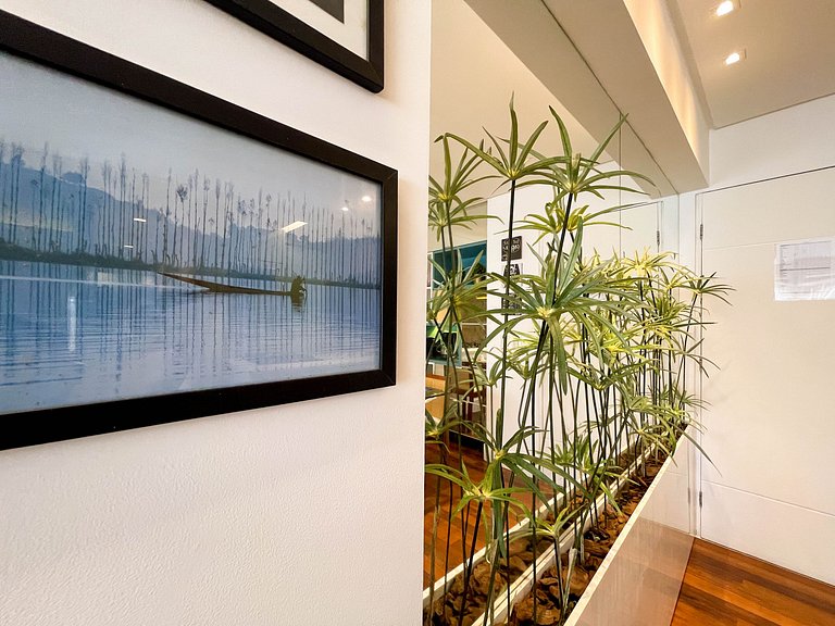 Design e conforto a 5 minutos do mar