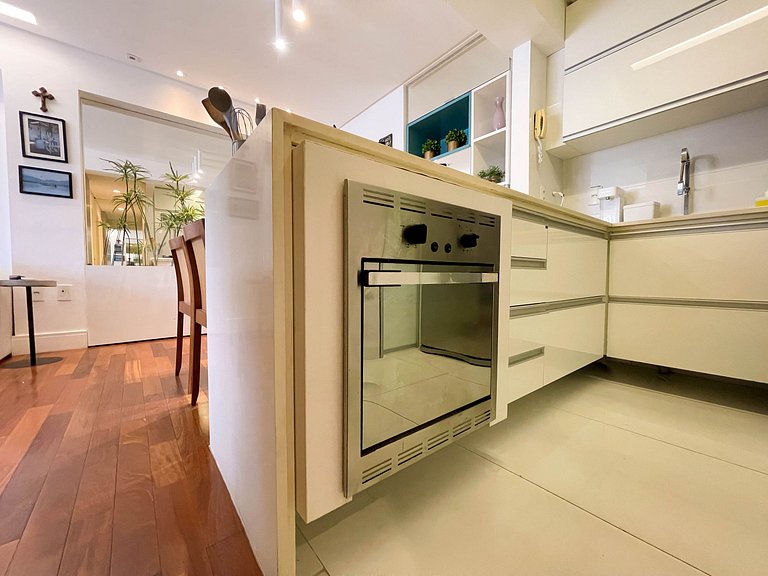 Design e conforto a 5 minutos do mar