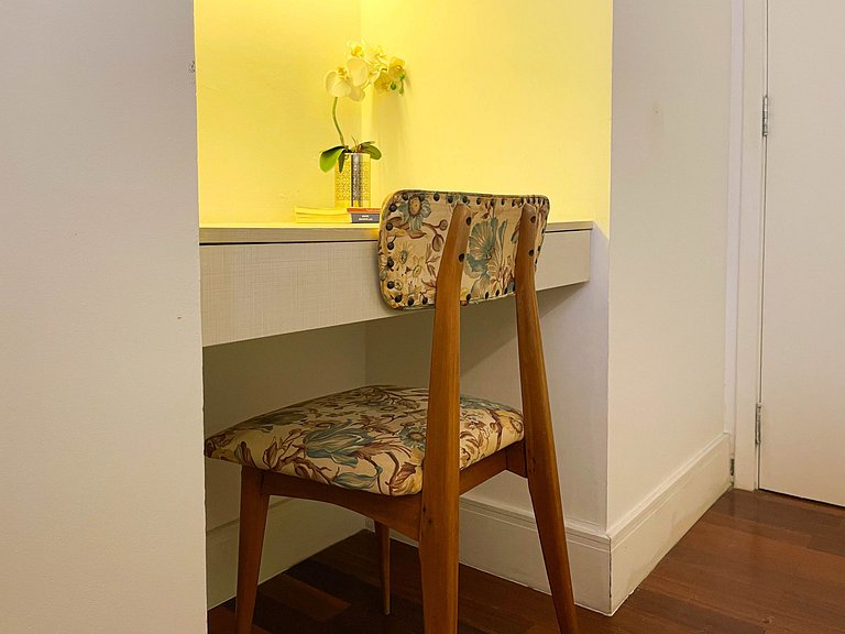 Design e conforto a 5 minutos do mar