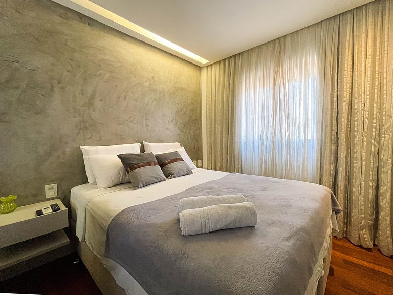 Design e conforto a 5 minutos do mar