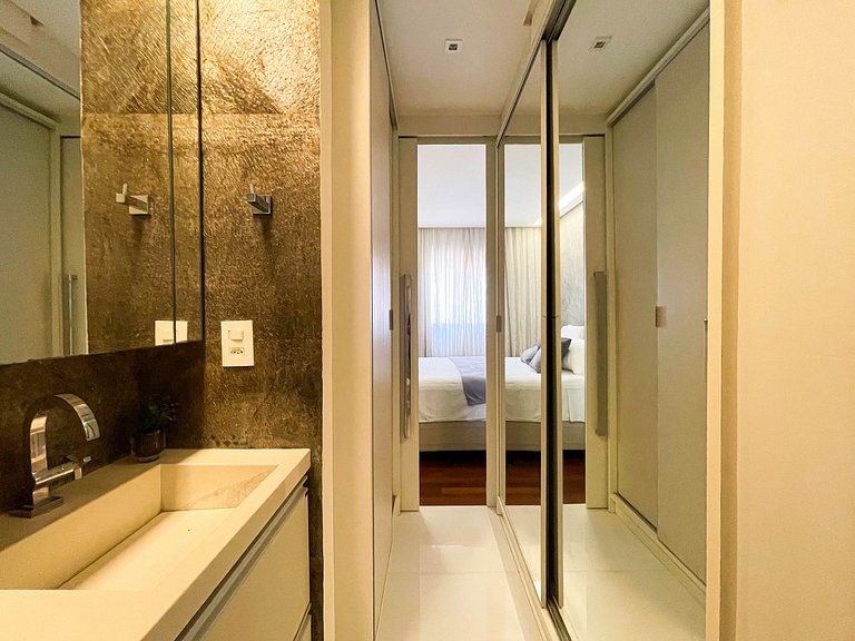 Design e conforto a 5 minutos do mar