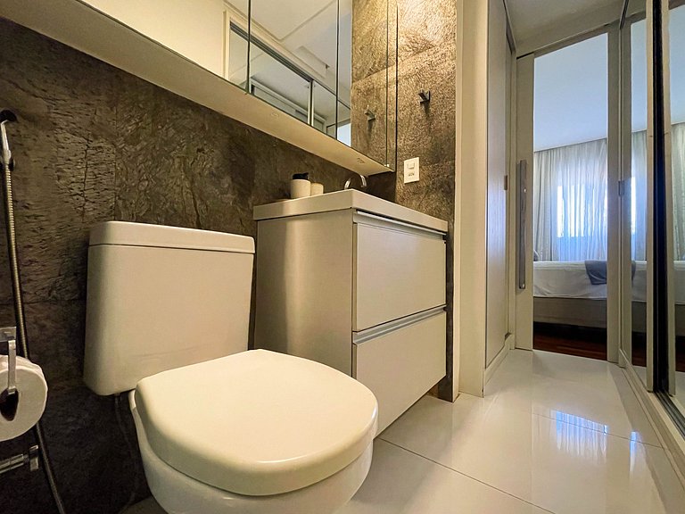 Design e conforto a 5 minutos do mar