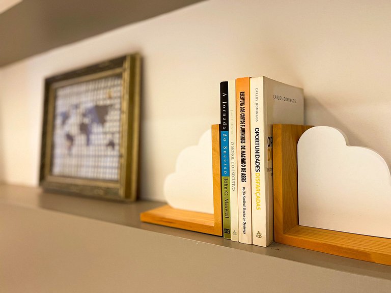 Design e conforto a 5 minutos do mar