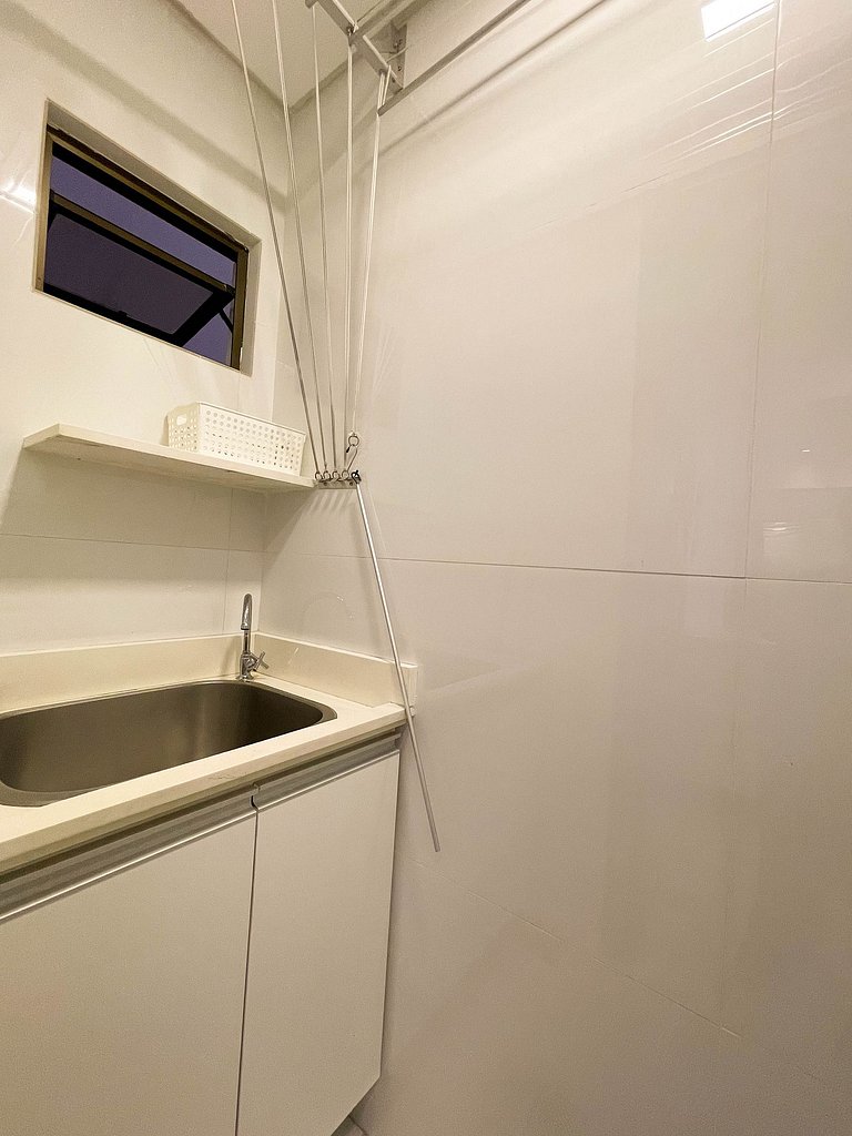 Design e conforto a 5 minutos do mar