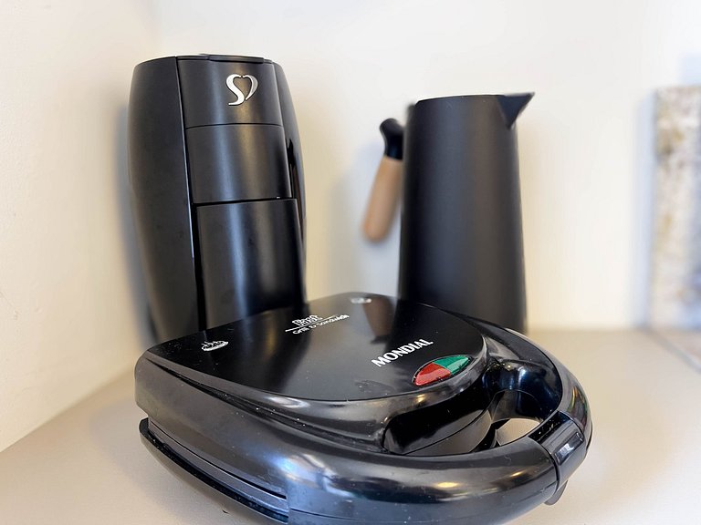 Pé na areia com varanda | Piscina | Academia