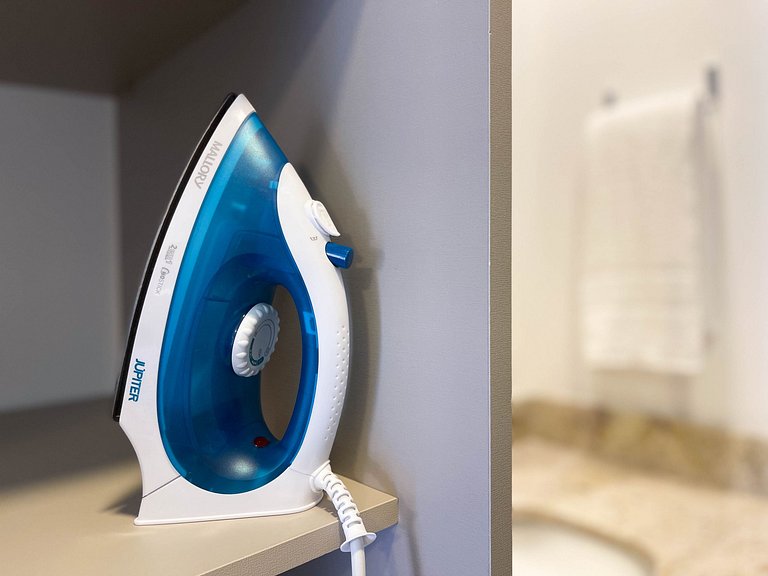 Pé na areia com varanda | Piscina | Academia