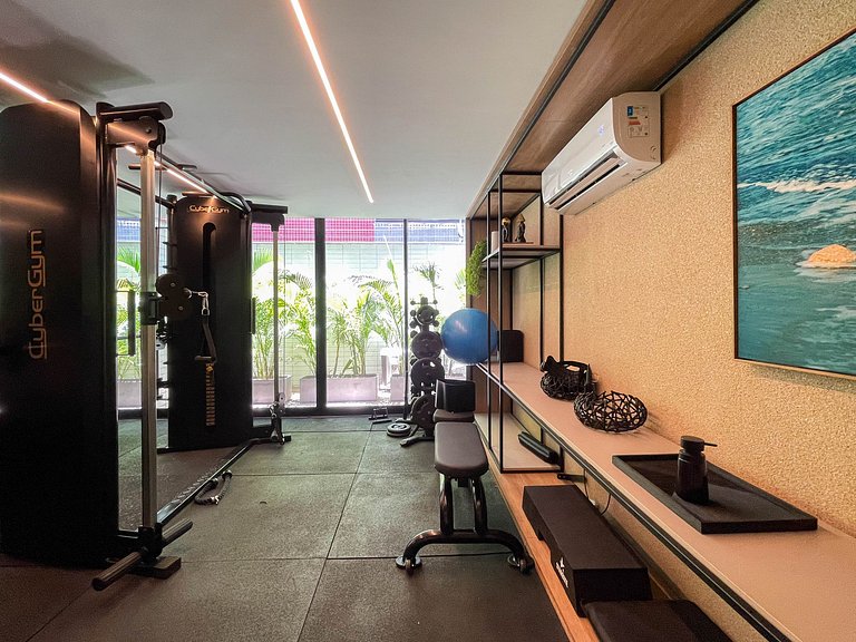 Pé na areia com design e conforto