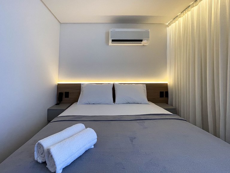 Pé na areia com design e conforto